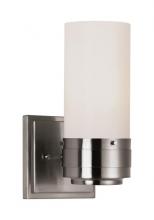 Trans Globe 2912 BN - 1LT-WALL SCONCE-CYLINDER-BN-OP